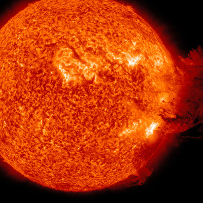 A M-2 Solar Flare with Coronal Mass Ejection
