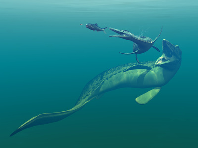 Marine Predators of the Cretaceous Period