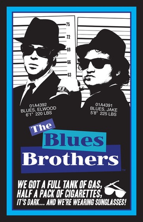 Blues Brothers Blacklight