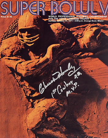 Chuck Howley Autographed 