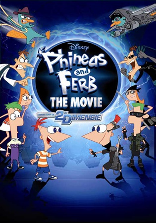 Phineas and Ferb: Across the Second Dimension Masterprint