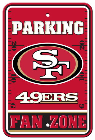 Buy San Francisco 49ers Parking Sign at AllPosters.com