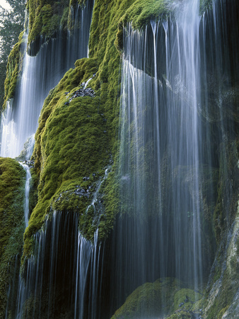 Waterfall, Bavaria, Germany