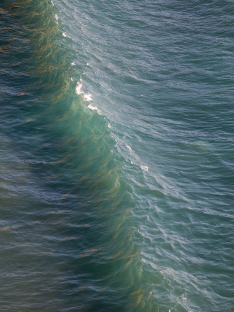 Buy Oblique View of a Wave About to Break on the Beach at Bixby Creek at AllPosters.com
