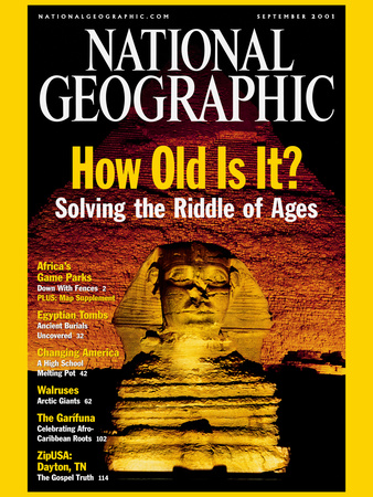 Buy Cover of the September, 2001 Issue of National Geographic Magazine at AllPosters.com