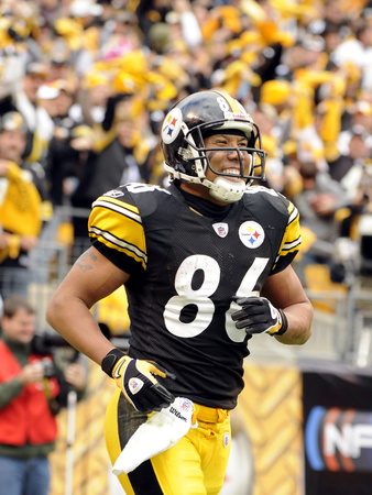 Buy Browns Steelers Football: Pittsburgh, PA - Hines Ward at AllPosters.com