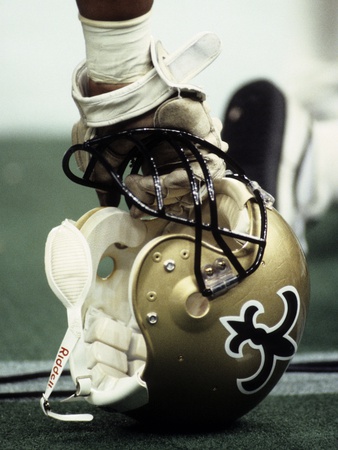 Buy NFL Historical Imagery: ,  - New Orleans Saints Helmet at AllPosters.com