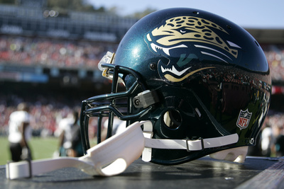 Buy Jaguars 49ers Football: San Francisco, CA - A Jacksonville Jaguars Helmet at AllPosters.com