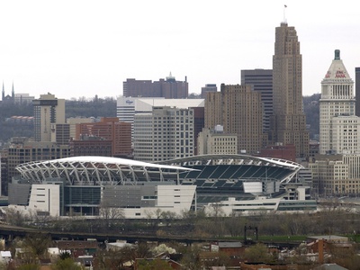 Buy Cincinnati Bengals--Paul Brown Stadium: CINCINNATI, OHIO - Paul Brown Stadium at AllPosters.com