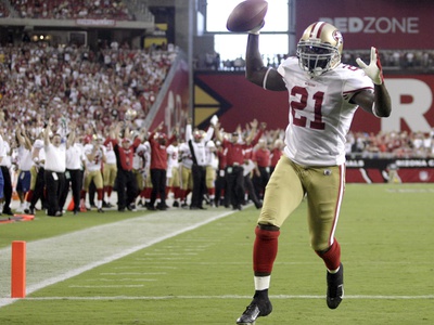 Buy 49ers Cardinals Football: Glendale, AZ - Frank Gore at AllPosters.com