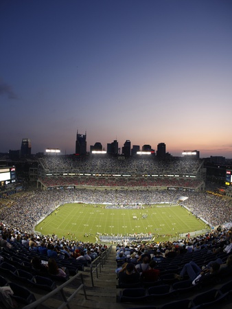 Buy Packers Titans Football: Nashville, TN - LP Field at AllPosters.com