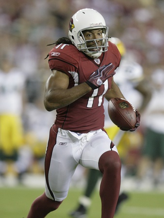 Packers Cardinals Football: Glendale, AZ - Larry Fitzgerald Poster