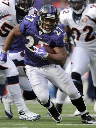 Buy Broncos Ravens Football: Baltimore, MD - Ray Rice at AllPosters.com