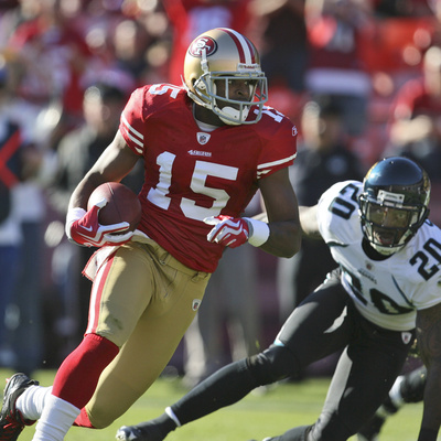 Buy Jaguars 49ers Football: San Francisco, CA - Michael Crabtree at AllPosters.com