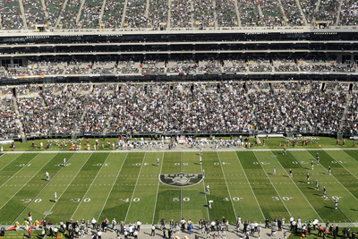 NFL Concept Shots and Isolated: ,  - Oakland Coliseum Panorama