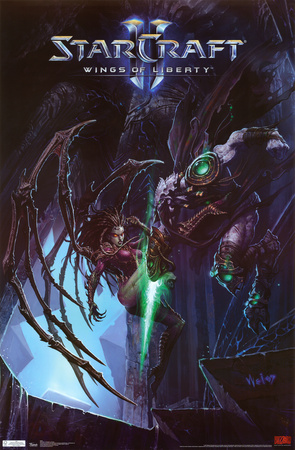 Buy Star Craft 2 - Kerrigan vs Zeratul at AllPosters.com
