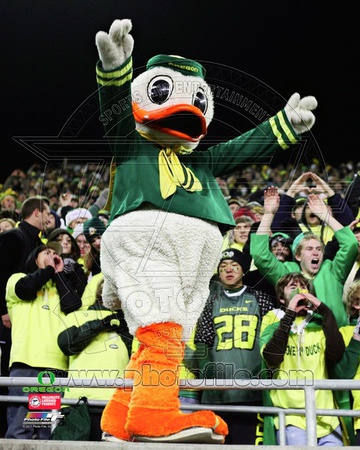 Buy Puddles, the University of Oregon Ducks Mascot at AllPosters.com