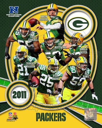 Green Bay Packers 2011 NFC North Division Champions Composite