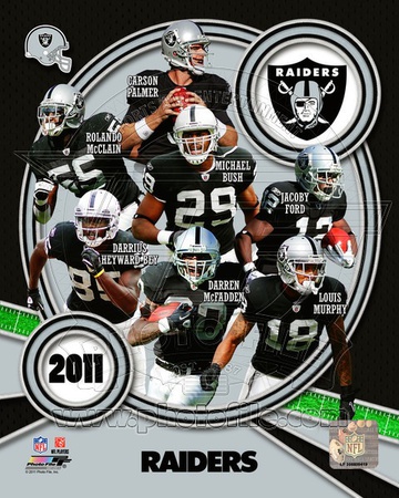 Oakland Raiders 2011 Team Composite