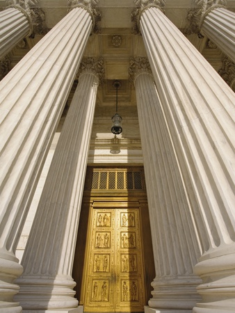 Bronze Doors of United States Supreme Court