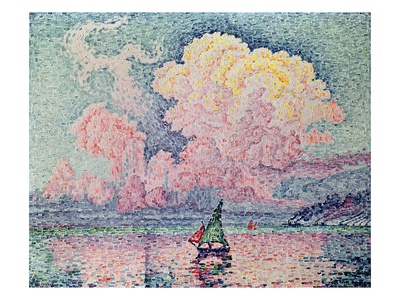 Antibes, the Pink Cloud
