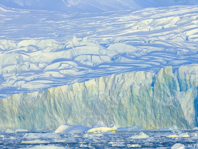 Buy Wiggins Glacier Descending into Sea at AllPosters.com