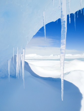 Buy Antarctic Icicles, Snow Hill Island, Weddell Sea, Antarctica at AllPosters.com