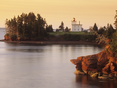 Buy Blockhouse Lighthouse, Rocky Point, Prince Edward Island, Canada at AllPosters.com