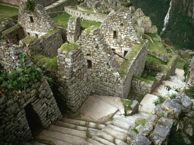 Inca Ruins at Machu Picchu