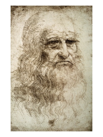 Self-Portrait by Leonardo da Vinci