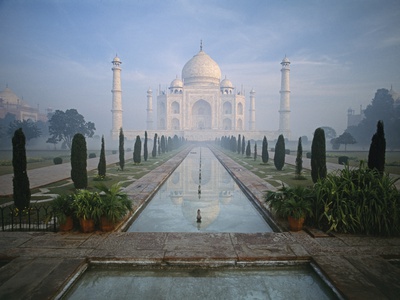 Buy Taj Mahal and Reflecting Pools at AllPosters.com