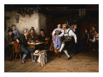 Interior of a Weinstube