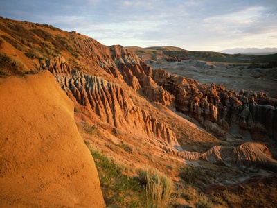 Badlands Along the Oregon Trail