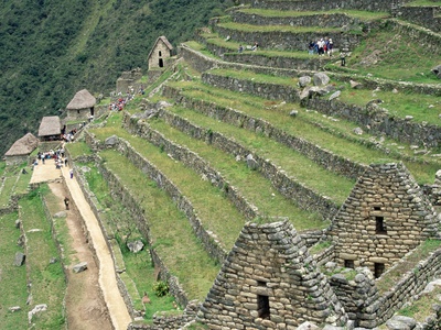 Terraced Fields at Machu Picchu
