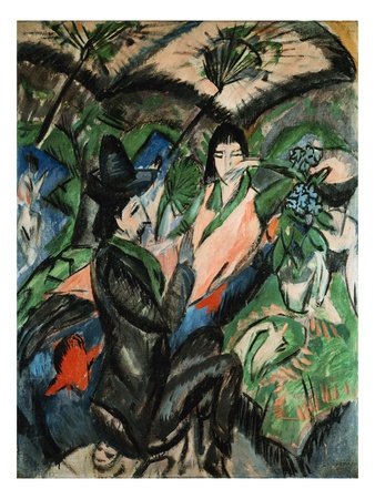 Couple Under Japanese Screen