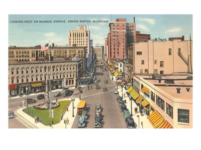 Monroe Avenue, Grand Rapids, Michigan
