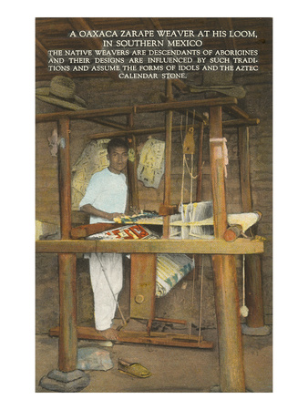 Serape Weaver, Oaxaca, Mexico