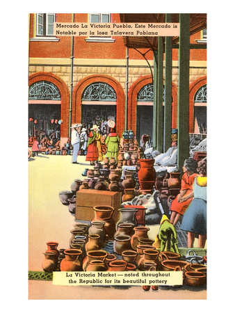 Pottery Market, Puebla, Mexico