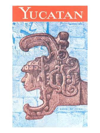 Yucatan Travel Poster