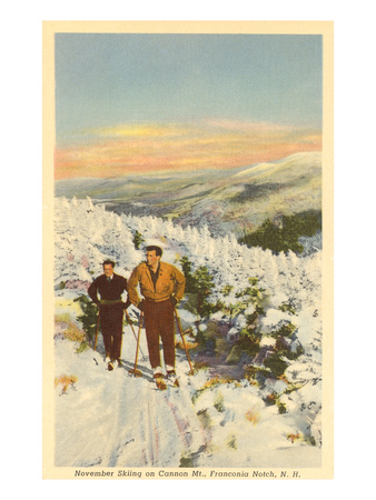 Skiing, Cannon Mountain, New Hampshire