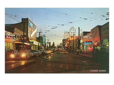 Evening in Tijuana, Mexico, Fifties