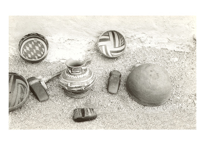 Anasazi Pottery, Axe Heads, Arrow Shaper