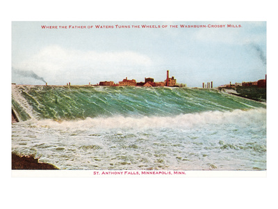 St. Anthony Falls, Minneapolis, Minnesota
