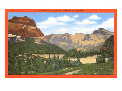 Logan Pass, Glacier National Park, Montana