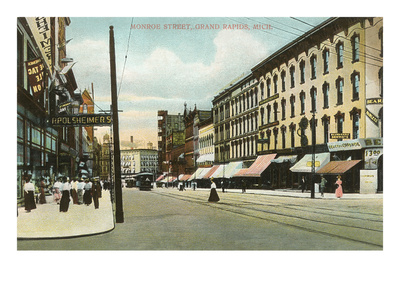 Monroe Street, Grand Rapids, Michigan