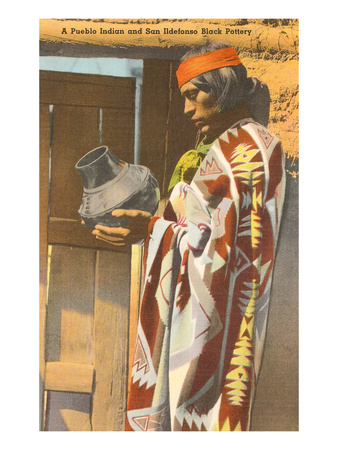 San Ildefonso Pueblo Potter, New Mexico