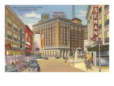 Monroe Avenue, Grand Rapids, Michigan