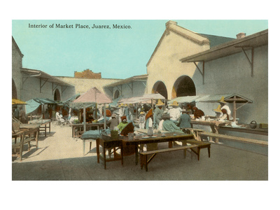 Early Market in Juarez, Mexico
