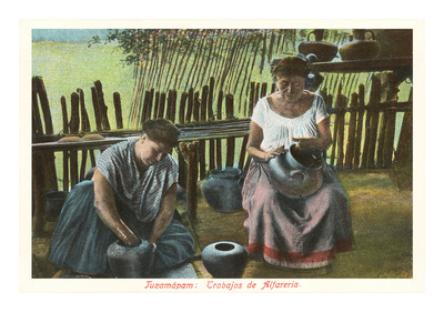 Potters in Tuzamapam, Mexico