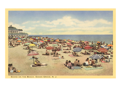 Beach Scene, Ocean Grove, New Jersey